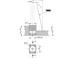 Ideal Standard Unterputz-Grundkörper MELANGE TONIC II A6133NU