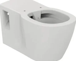 Ideal Standard Wand-WC Connect Freedom Tiefspüler ohne Spülrand lang weiß glänzend ohne WC-Sitz E819401