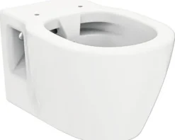 Ideal Standard Wand-WC Connect Tiefspüler ohne Spülrand weiß glänzend mit Beschichtung ohne WC-Sitz E8174MA