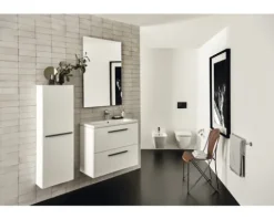 Ideal Standard Wand-WC Set i.life S Tiefspüler ohne Spülrand weiß glänzend mit WC-Sitz T473801