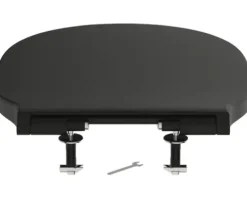 Ideal Standard Wand-WC Set Connect Air Tiefspüler ohne Spülrand schwarz matt mit WC-Sitz K8768V3