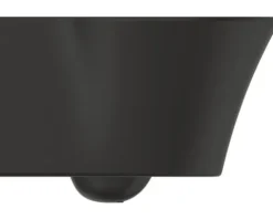 Ideal Standard Wand-WC Set Connect Air Tiefspüler ohne Spülrand schwarz matt mit WC-Sitz K8768V3