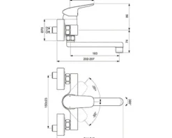 Ideal Standard Waschtischarmatur CERAFLEX chrom B1717AA