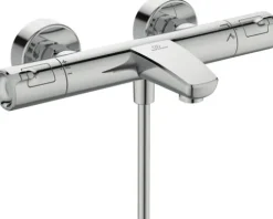 Ideal Standard Badewannenarmatur mit Thermostat CERATHERM T50 chrom A7696AA