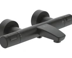 Ideal Standard Badewannenarmatur mit Thermostat CERATHERM T25 silk black matt A7544XG