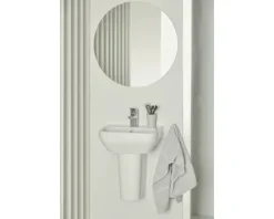 Ideal Standard Halbsäule Eurovit zu Handwaschbecken weiß T426701