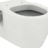 Ideal Standard Wand-WC Connect Tiefspüler mit Spülrand weiß glänzend ohne WC-Sitz E823201