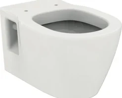 Ideal Standard Wand-WC Connect Tiefspüler mit Spülrand weiß glänzend ohne WC-Sitz E823201