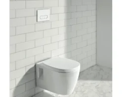 Ideal Standard Wand-WC Connect Tiefspüler mit Spülrand weiß glänzend ohne WC-Sitz E823201