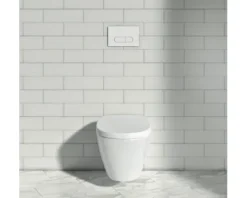 Ideal Standard Wand-WC Connect Tiefspüler mit Spülrand weiß glänzend ohne WC-Sitz E823201