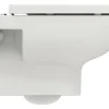 Ideal Standard Wand-WC Set i.life A Tiefspüler ohne Spülrand weiß glänzend mit WC-Sitz T467101