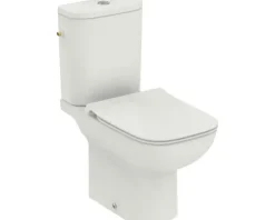 Ideal Standard WC-Kombination Set i.life A Tiefspüler ohne Spülrand weiß glänzend - mit WC-Sitz R045801