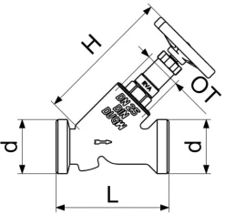 JS KFR-VENTIL, AUSSENGEWINDE KST O.ENTL.,N.ST.SP.,DN15,AG 1,DVGW
