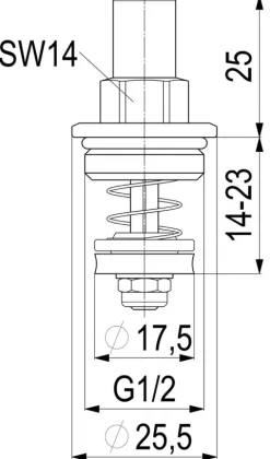 JS OBERTEIL F. RUECKSCHLAGVENTIL DN15,1/2,MESSING,EPDM