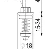 JS OBERTEIL RUECKFLUSSVERHINDERER DN15,1/2,MESSING,DIN-DVGW