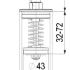 JS OBERTEIL RUECKFLUSSVERHINDERER DN40,1 1/2,MESSING,DIN-DVGW