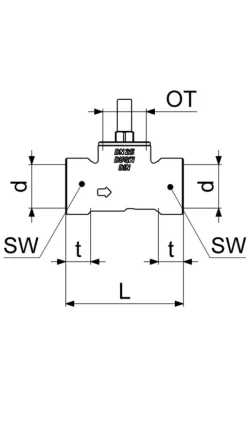 JS RUECKSCHLAGVENTIL, GERADSITZ MUFFENANSCHLUSS,DN32,G 1 1/4