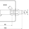 JS UP-EINBAUKASTEN UPK F.UET-K/W LOET 15MM,GEWINDEANSCHLUSS 1/2