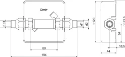 JS UP-EINBAUKASTEN UPK F.UET-K/W LOET 15MM,GEWINDEANSCHLUSS 1/2