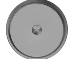 Jungborn Aufsatzwaschbecken ONE 41 x 40 cm mit Schaftventil gun metal