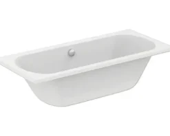 Jungborn Badewanne Dieci 75 x 170 cm weiß glänzend