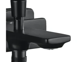 Jungborn Badewannenarmatur GAMMA schwarz matt