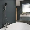 Jungborn Badewannenarmatur mit Thermostat LAMBDA DVGW geprüft gun metal matt
