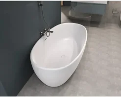 Jungborn Badewannenarmatur mit Thermostat LAMBDA DVGW geprüft gun metal matt