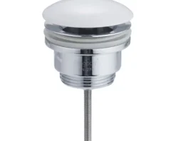 Jungborn Design Schaftventil 1 1/4" mit weißer Keramikabdeckung