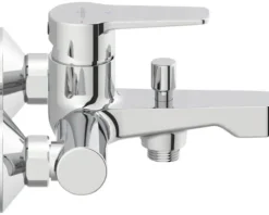 Jungborn Einhebel Badewannenarmatur KAPPA DVGW geprüft chrom glänzend 120583