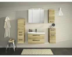 Jungborn Hängeschrank VENTITRE BxHxT 30 x 70 cm x 17 cm Frontfarbe halifax eiche natur