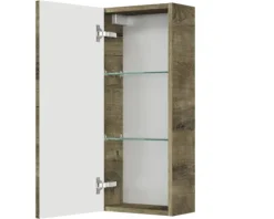 Jungborn Hängeschrank VENTITRE BxHxT 30 x 70 cm x 17 cm Frontfarbe eiche ribbeck holzdekor