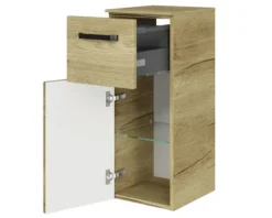 Jungborn Unterschrank VENTITRE BxHxT 30 x 73 cm x 33 cm Frontfarbe halifax eiche natur