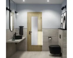 Jungborn Wand-WC Set ONE 53 Tiefspüler ohne Spülrand schwarz matt mit WC-Sitz (Absenkautomatik, Quick-Release leicht abnehmbar) mit Turbo-Flush-Technologie