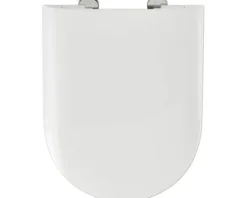 Jungborn Wand-WC Set ONE Tiefspüler ohne Spülrand weiß glänzend beschichtet Nano-Effekt (schmutzabweisend) mit WC-Sitz (Absenkautomatik, Quick-Release leicht abnehmbar) mit Turbo-Flush-Technologie