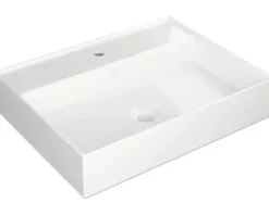 Jungborn Waschtisch QUATTRO 61 x 46 cm weiß glänzend