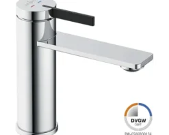 Jungborn Waschtischarmatur SIGMA DVGW geprüft chrom schwarz