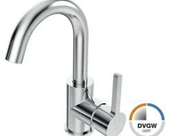Jungborn Waschtischarmatur OMEGA DVGW geprüft chrom