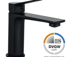 Jungborn Waschtischarmatur GAMMA schwarz matt