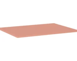Jungborn Waschtischplatte 606 x 460 mm Kompaktmarmor Terra pink ohne Ausschnitt