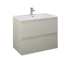 Jungborn Waschtischunterschrank DECEM BxHxT 800 x 635 x 458 mm Frontfarbe fume matt
