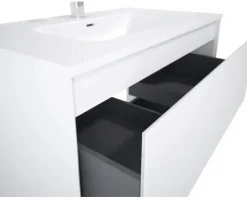 Jungborn Waschtischunterschrank DECEM BxHxT 600 x 635 x 458 mm Frontfarbe weiß matt