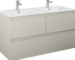 Jungborn Waschtischunterschrank DECEM BxHxT 120x63,5x45,8 cm fume matt
