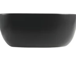 Jungborn Aufsatzwaschbecken FOUR 46,5 x 33 cm schwarz matt inkl. keramischen Ablaufventil