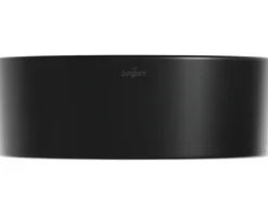 Jungborn Aufsatzwaschbecken ONE 60 x 38 cm schwarz matt inkl. keramischen Ablaufventil