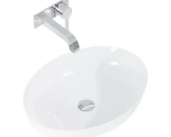 Jungborn Aufsatzwaschbecken 520 x 395 mm weiß glänzend