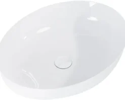 Jungborn Aufsatzwaschbecken 520 x 395 mm weiß glänzend