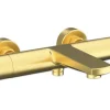 Jungborn Badewannenarmatur mit Thermostat LAMBDA DVGW geprüft gold matt