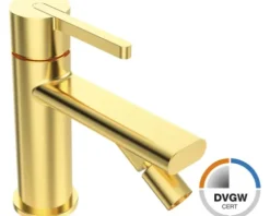 Jungborn Bidetarmatur LAMBDA DVGW geprüft gold matt