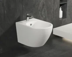 Jungborn Bidet FOUR wandhängend weiß glänzend ohne Beschichtung